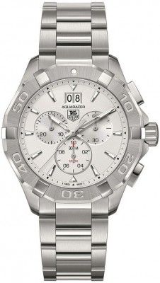TAG Heuer Aquaracer 300M Quartz Chronograph 43 Stainless Steel / Silver / Bracelet